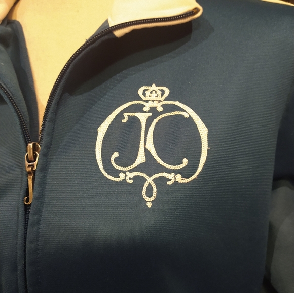 Y2K Juicy Couture Teal Womens Jacket Size XL - Picture 3 of 4